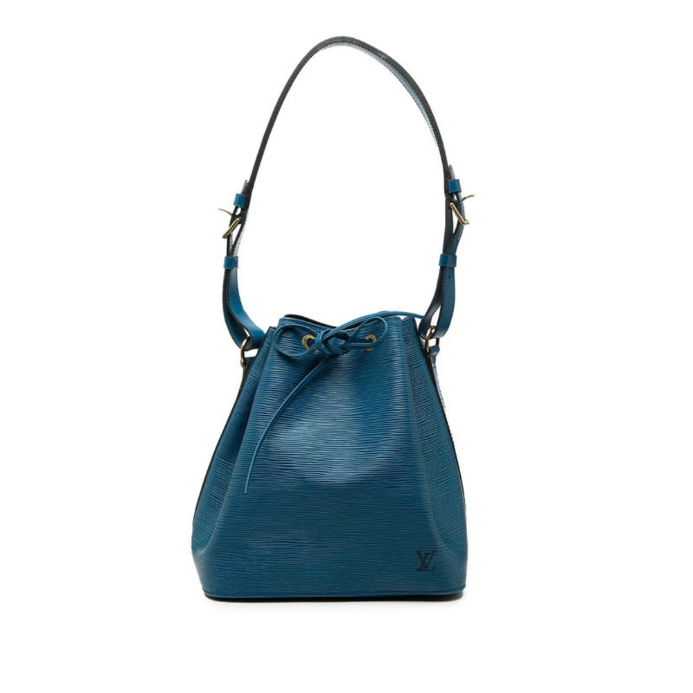 Louis Vuitton Epi Hobo Bag Handbag Toledo Blue Leather